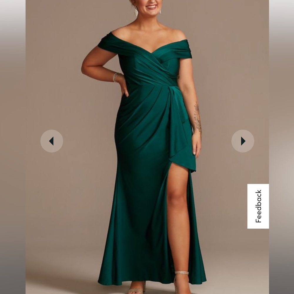Oleg Cassini Gem bridesmaid dress